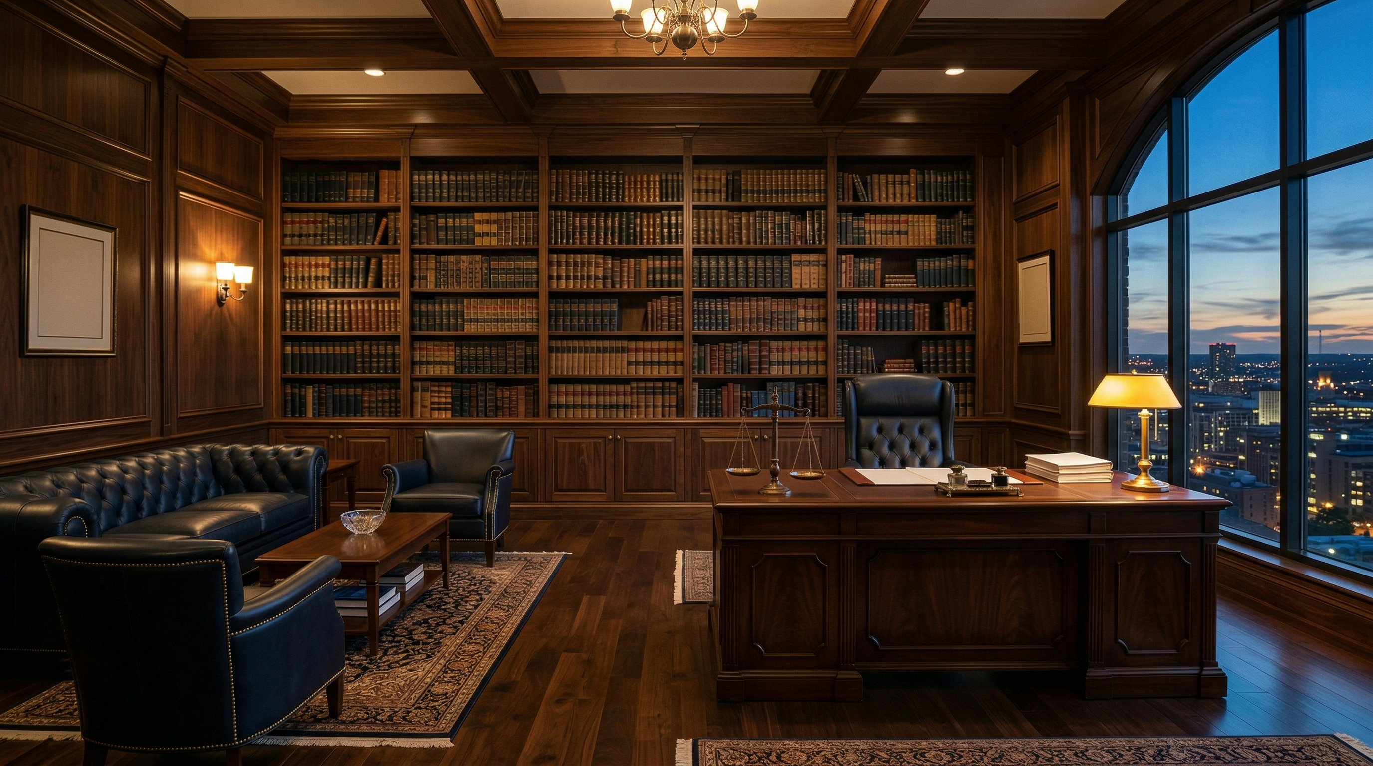 Luxury law office interior